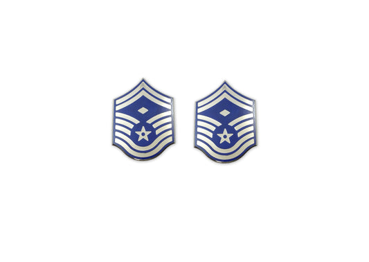 U.S. Air Force E8 Senior Master Sergeant STA-BRITE® Pin-on