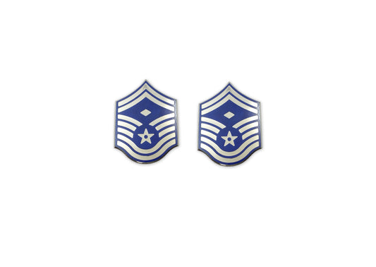 Air Force E-5 Staff Sergeant Metal Chevron Rank Insignia At Army Surplus World - Foto 6
