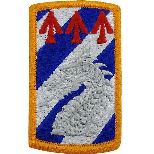 US Army 3rd Sustainment Brigade Color Sew-on Patch - Sta-Brite Insignia INC.