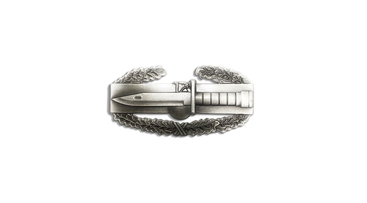 Combat Action Badge Silver OX
