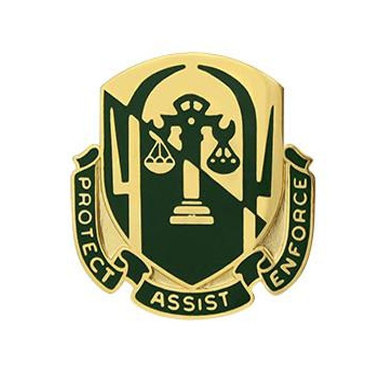 US Army 503rd Military Police Battalion Unit Crest (Each) - Sta-Brite Insignia INC.