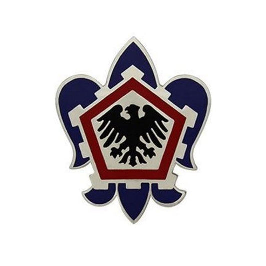 US Army 555th Engineer Brigade Unit Crest (Each) - Sta-Brite Insignia INC.