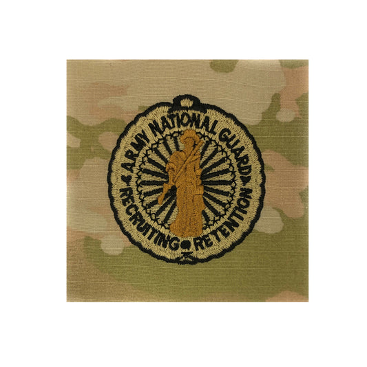 U.S. Army National Guard Recruiting Retention OCP Senior Sew-On Badge