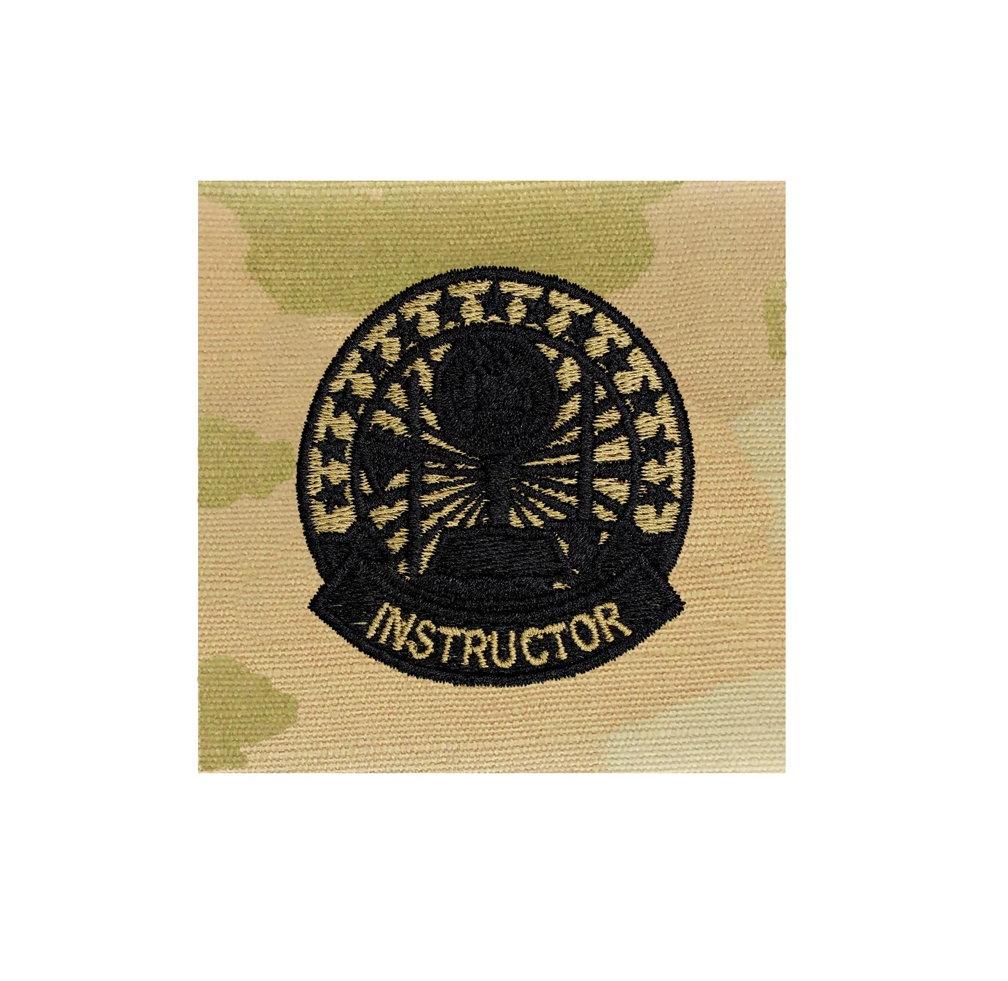 U.S. Army Instructor (Basic) Badge  OCP Sew-on Badge