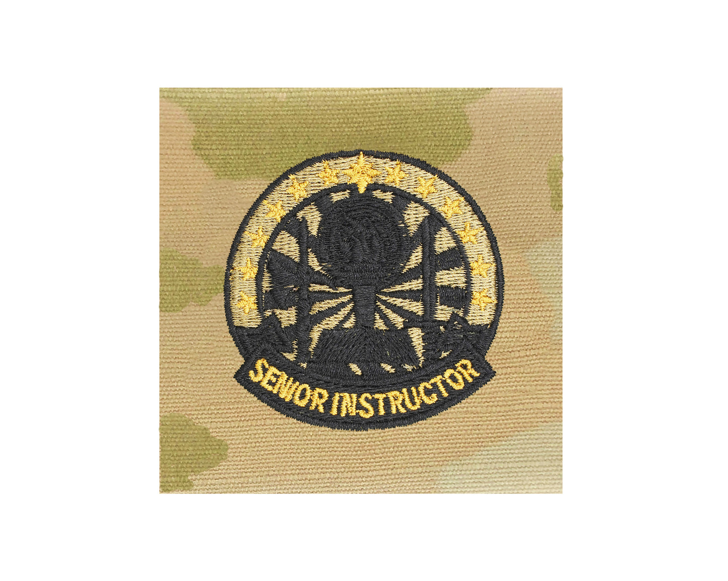 U.S. Army Instructor Badge Senior OCP Sew-on Badge