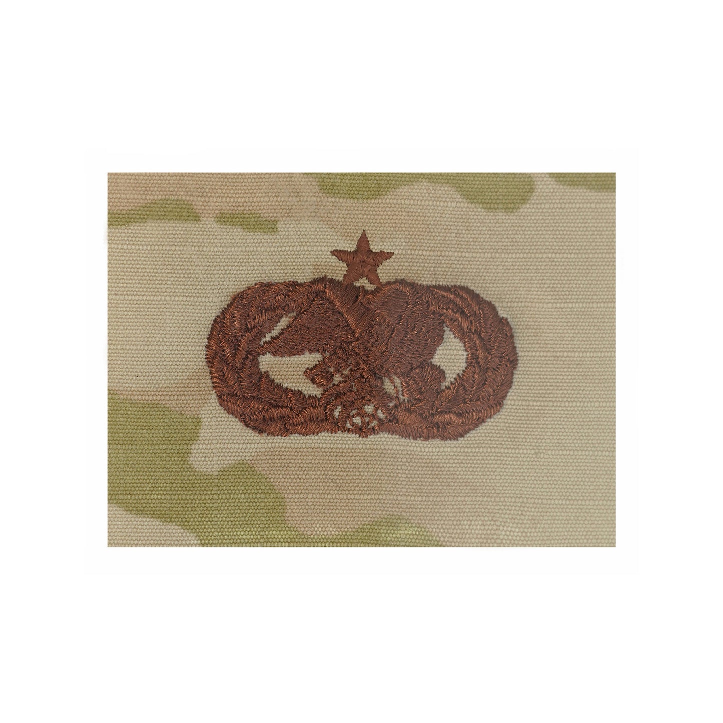 U.S. Air Force Logistics Readiness (Senior) OCP Spice Brown Sew-on Badge