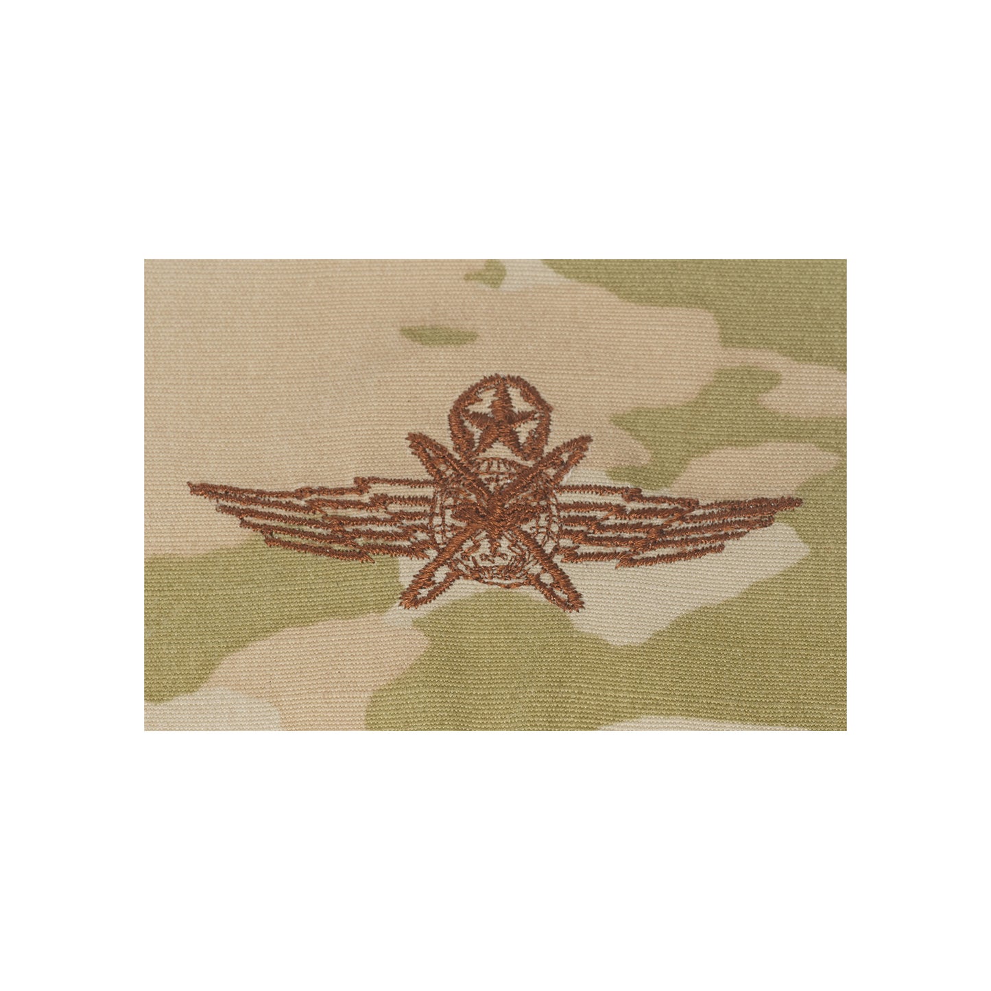 U.S. Air Force Cyberspace Operator Master OCP Spice Brown Badge