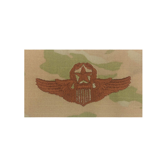U.S. Air Force Command Pilot OCP Spice Brown Badge