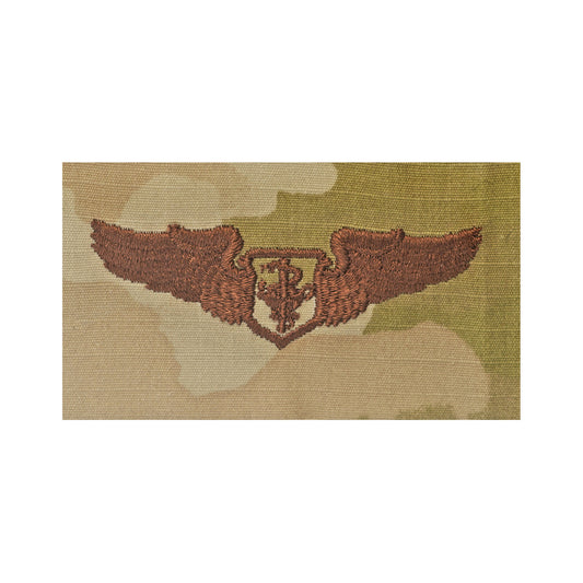 U.S. Air Force Flight Nurse (Basic) OCP Spice Brown Sew-on Badge