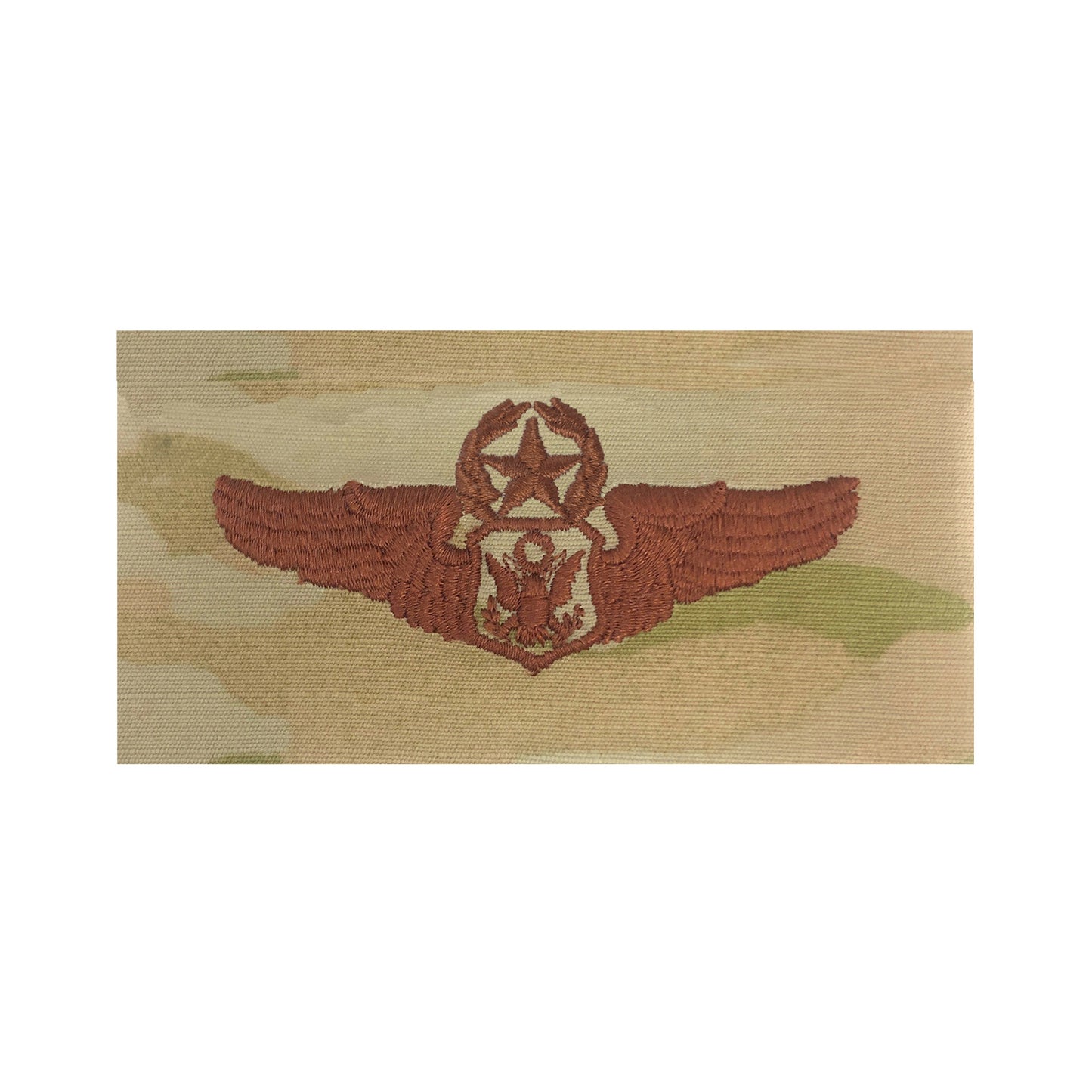 U.S. Air Force Officer Aircrew Master OCP Spice Brown Badge