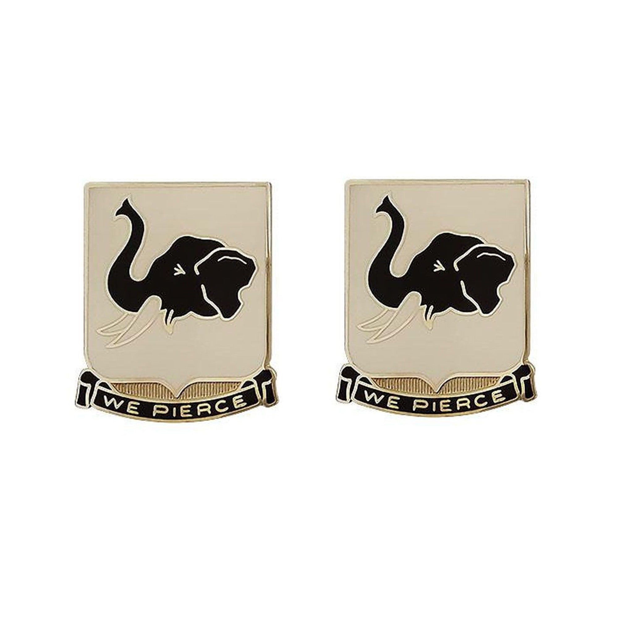 US Army 64th Armor Regiment Unit Crest (Pair) | Sta-Brite Insignia Inc.