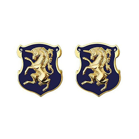 U.S. Army 6th Cavalry Regiment Unit Crest (pair)