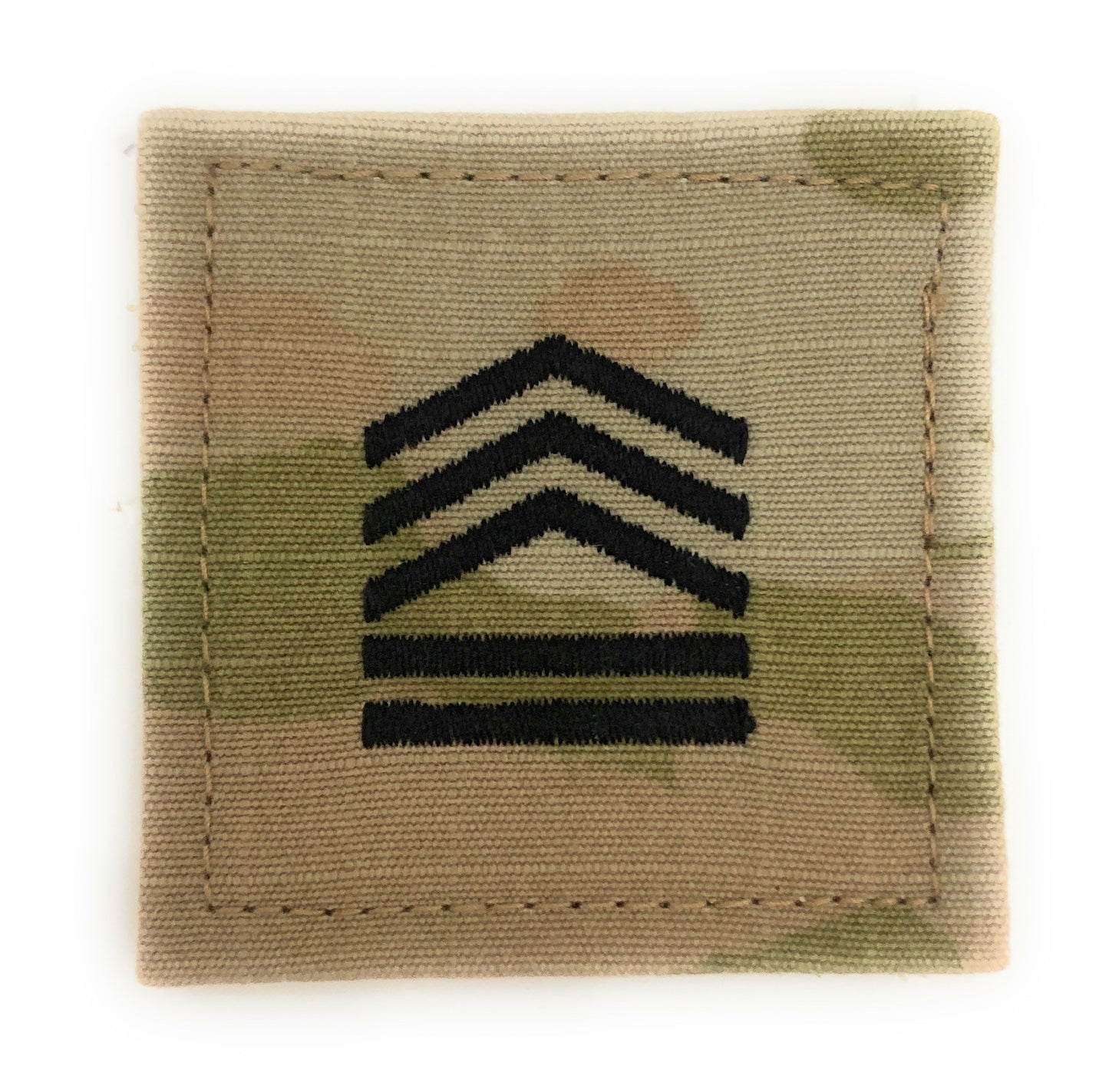 ROTC Sergeant First Class OCP Rank with Hook Fastener