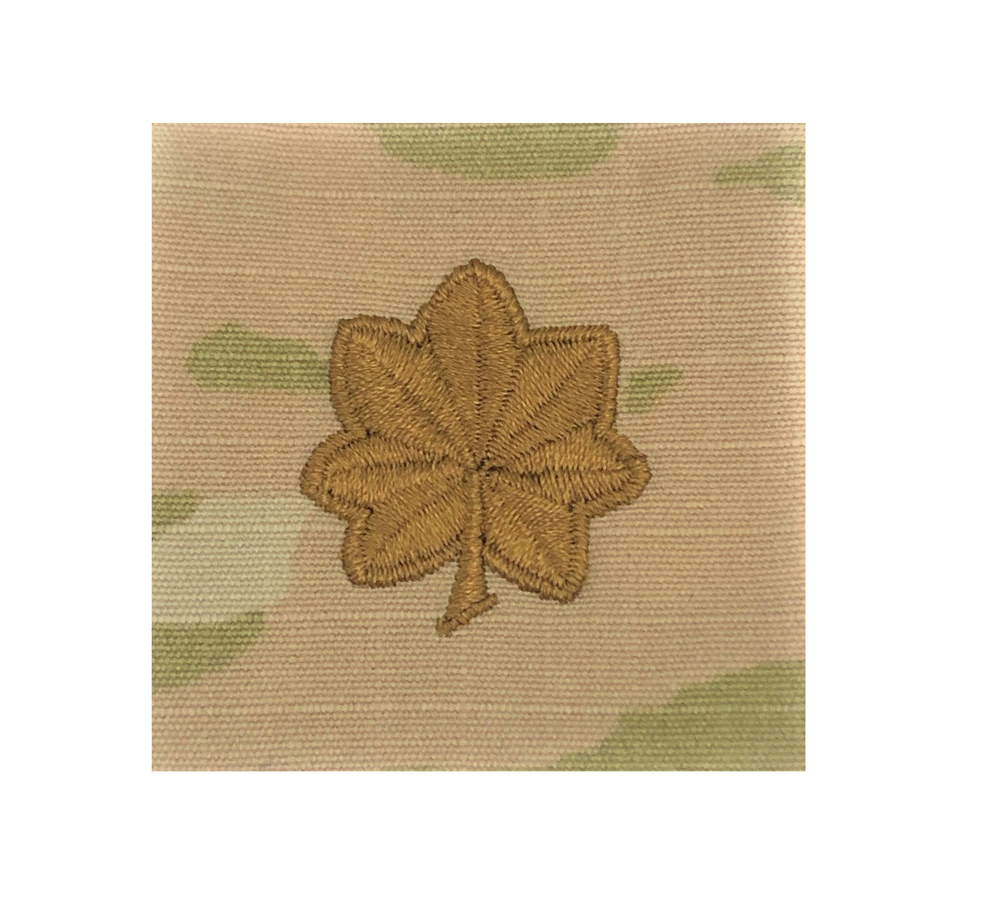 U.S. Army O4 Major OCP 2x2 Sew-On Rank (For Shirt, Jacket, Coat)