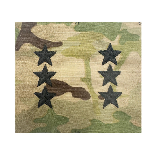 U.S. Army O9 Lieutenant General OCP Sew-on for Cap “Only” (pair)
