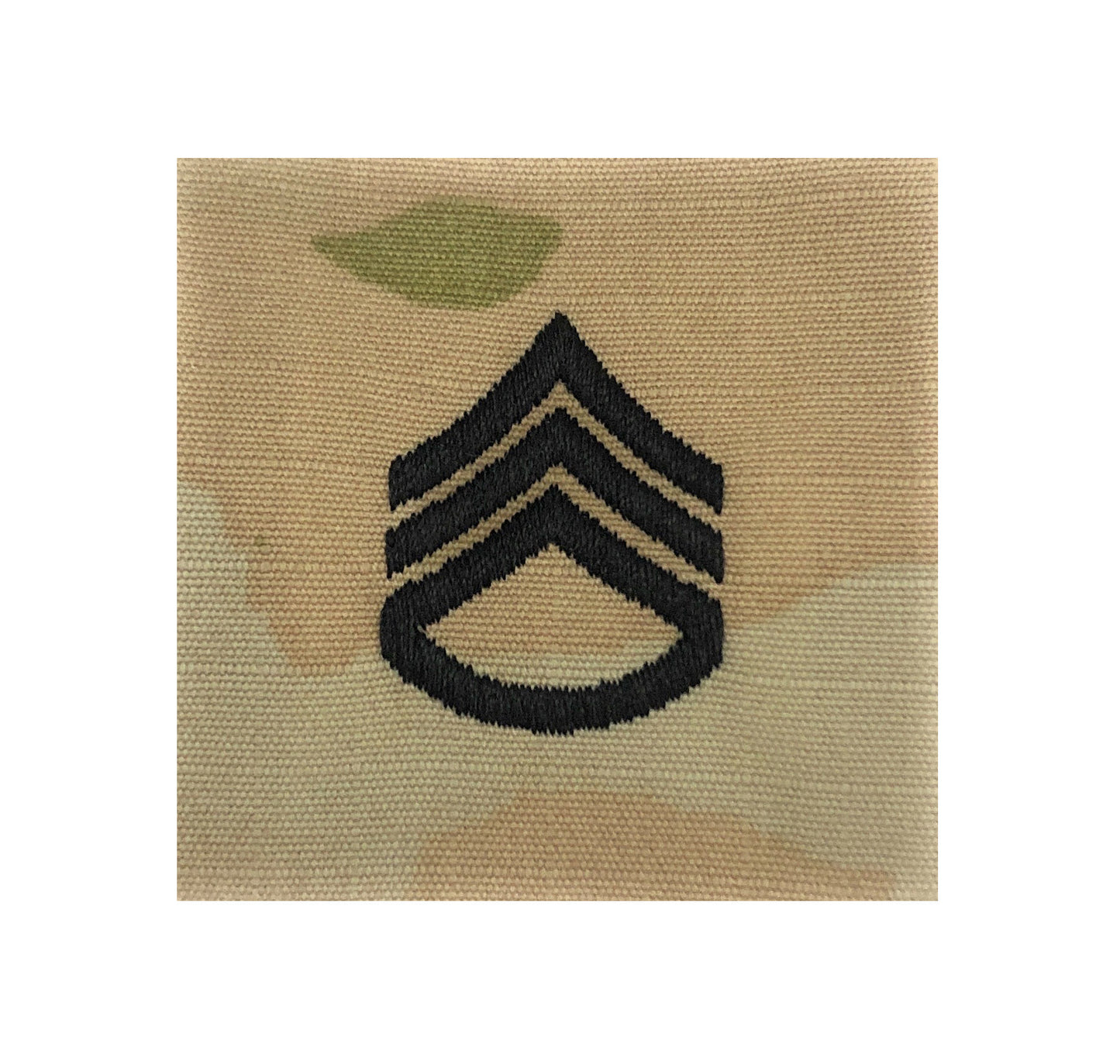 US Army E6 Staff Sergeant OCP 2x2 Sew-On Rank For Shirt,Jacket,Coat