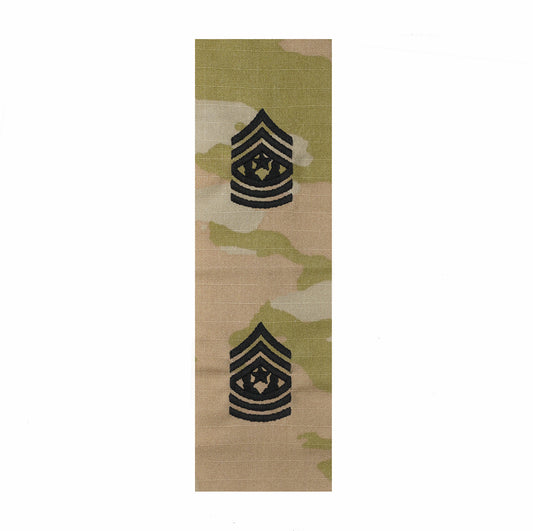 US Army E9 Command Sergeant Major OCP Sew-on for Cap “Only” (pair)