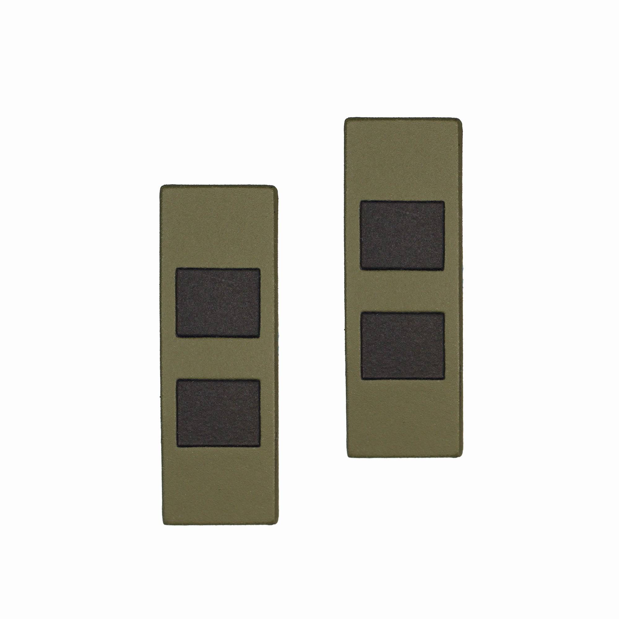 Cwo2 Insigia U.S. Army W2 Chief Warrant Officer 2 STA-BRITE® BLACK Metal Pin-on Rank ...