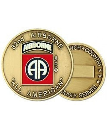 US Army 82nd Airborne Division Challenge Coin - Sta-Brite Insignia INC.