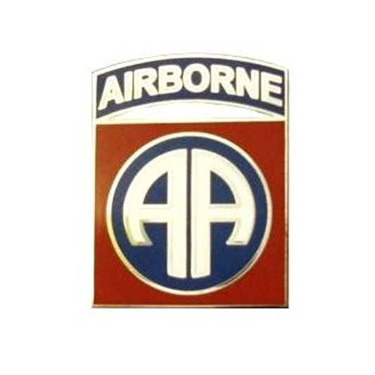 US Army 82nd Airborne Division (Patch Design) Pin (Each) - Sta-Brite Insignia INC.