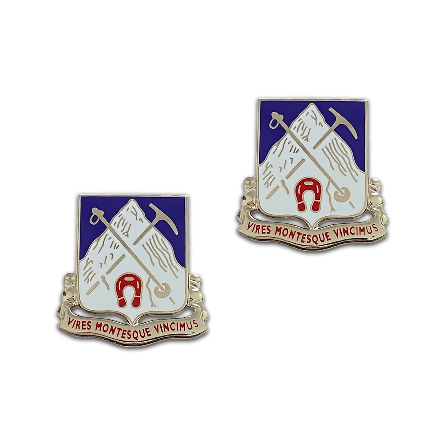 US Army 87th Infantry Regiment Unit Crest (Pair)