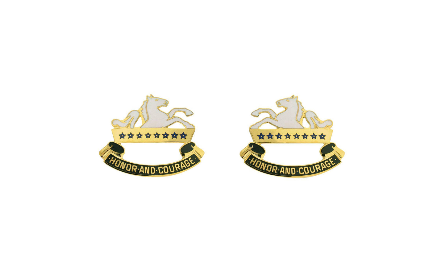 U.S. Army 8th Cavalry Regiment Unit Crest (Pair)