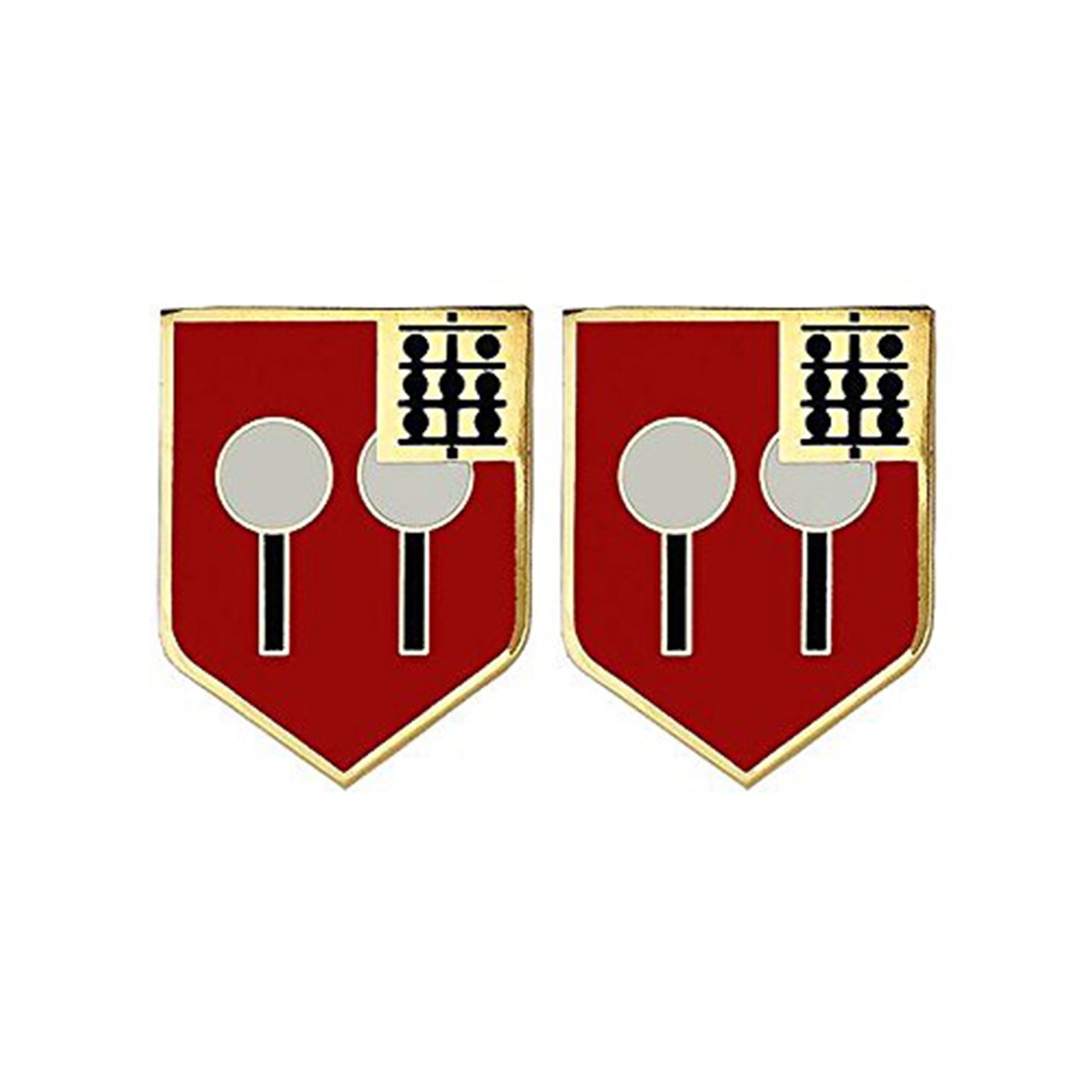 US Army 9th Field Artillery Regiment Unit Crest (Pair)