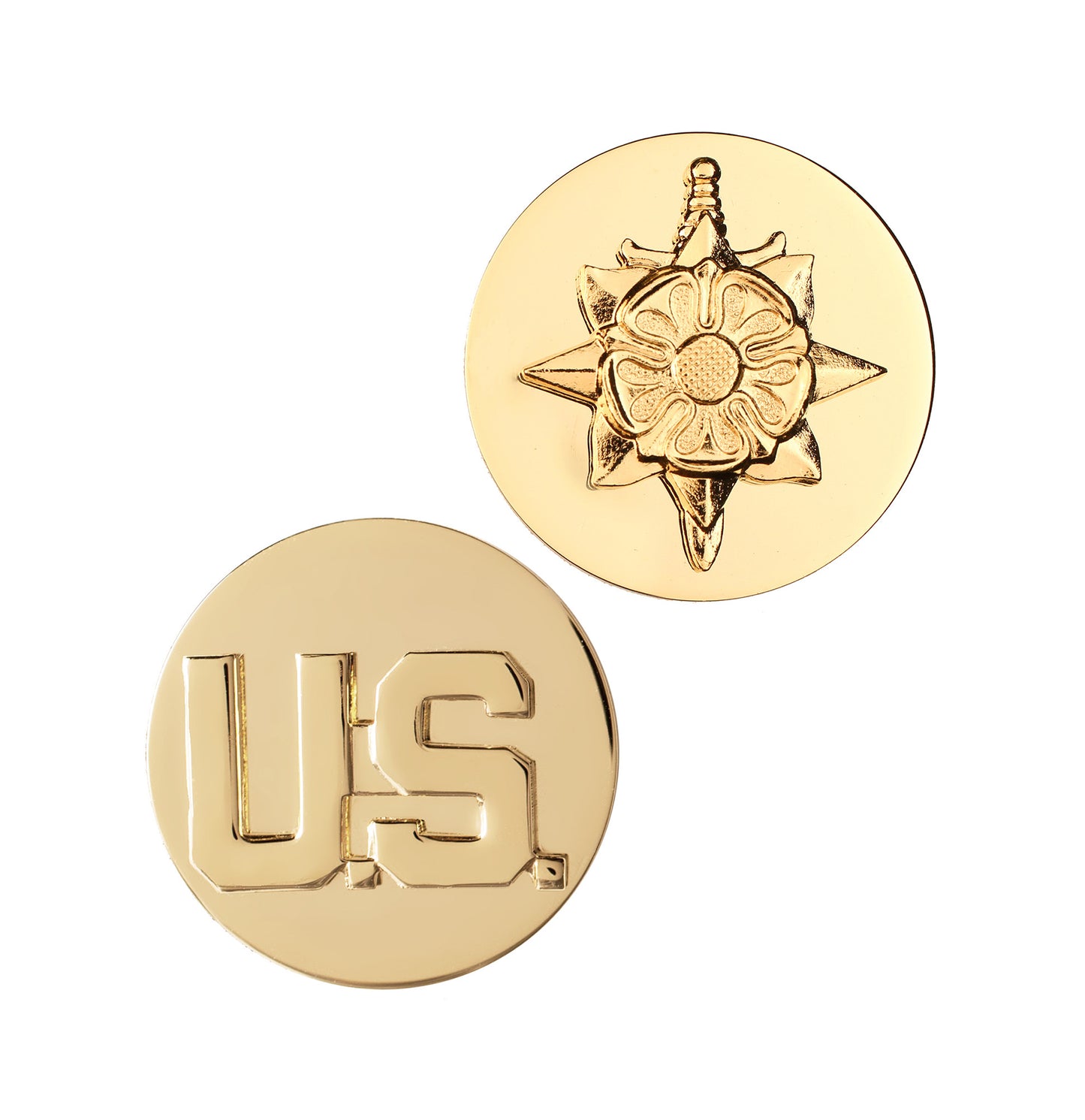 U.S. Army Enlisted Military Intelligence & U.S. Sta-Brite Pin-on