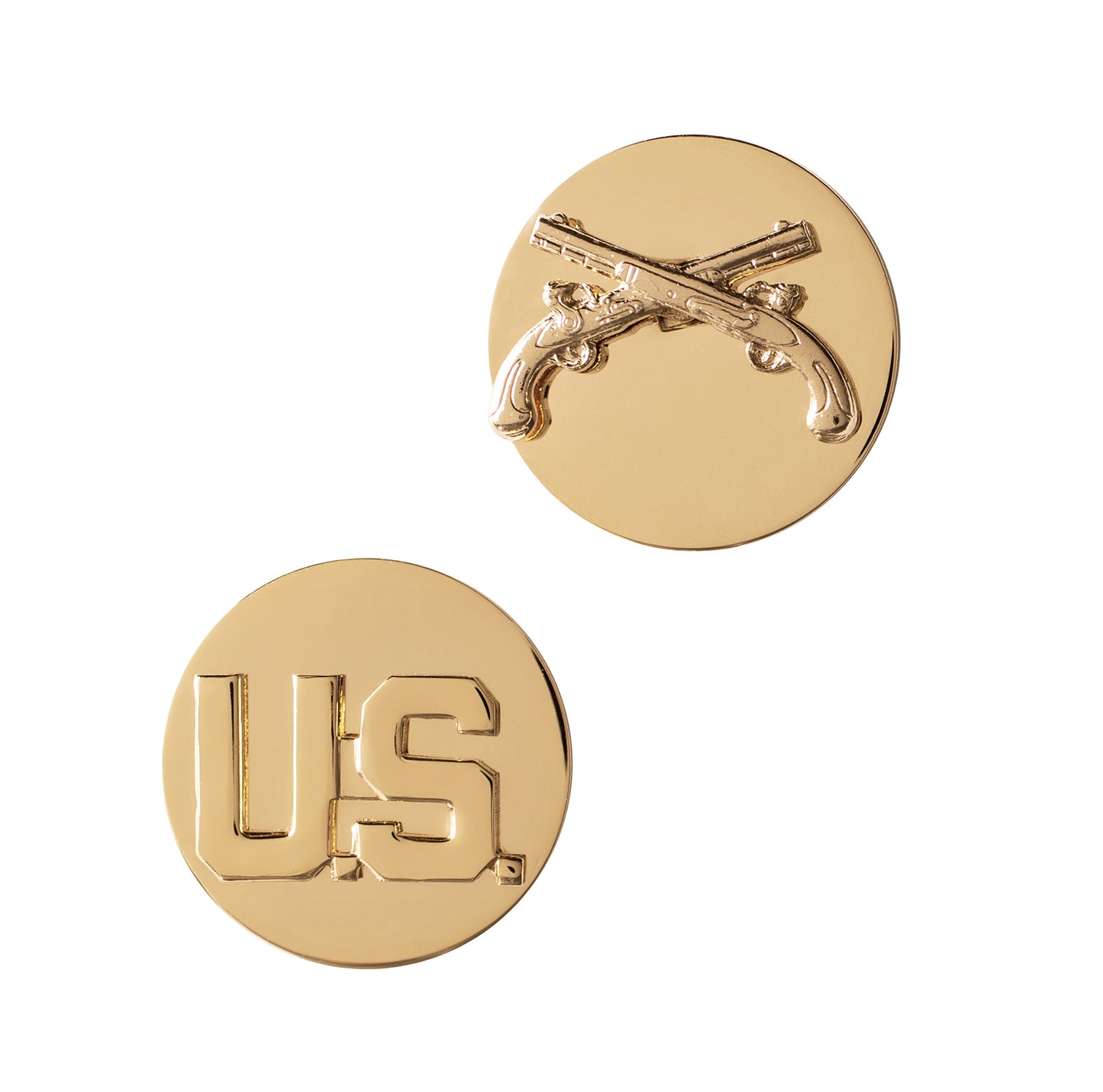 US Army Enlisted Military Police & U.S. STA-BRITE® pin-on