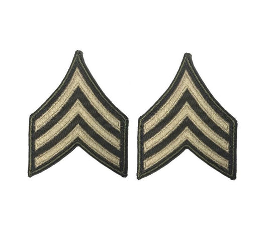 U.S. Army AGSU Sergeant Chevron Sew on Rank (Female) - Sta-Brite Insignia Inc.