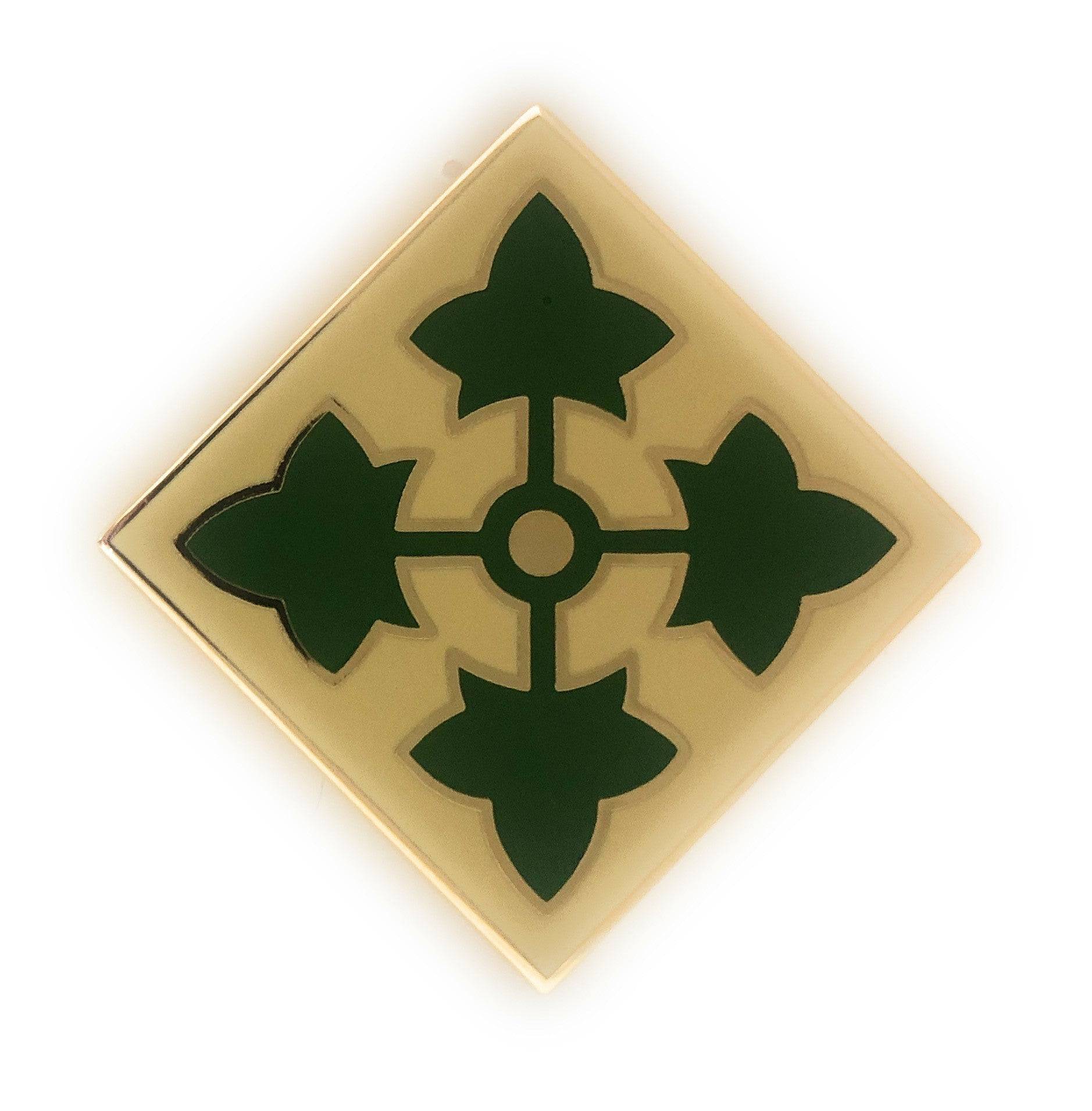 Fourth Id US Army 4th Infantry Division CSIB | Sta-Brite Insignia Inc.