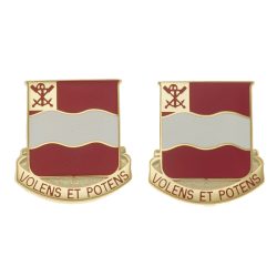 US Army 4th Engineer Battalion Unit Crest (Pair) - Sta-Brite Insignia Inc.