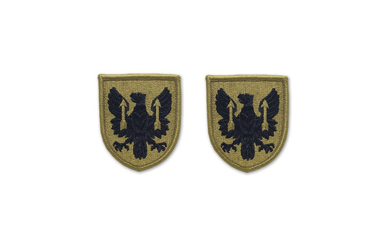 U.S. Army 11th Aviation Command OCP Patch with Hook Fastener (pair)