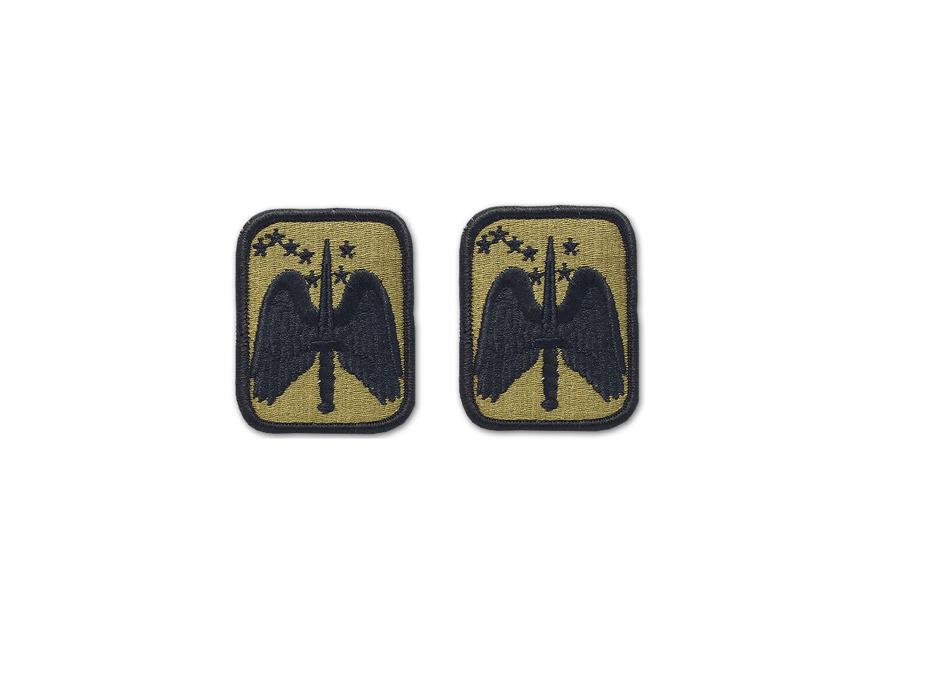 US Army 16th Aviation Brigade OCP Patch with Hook Fastener (pair)