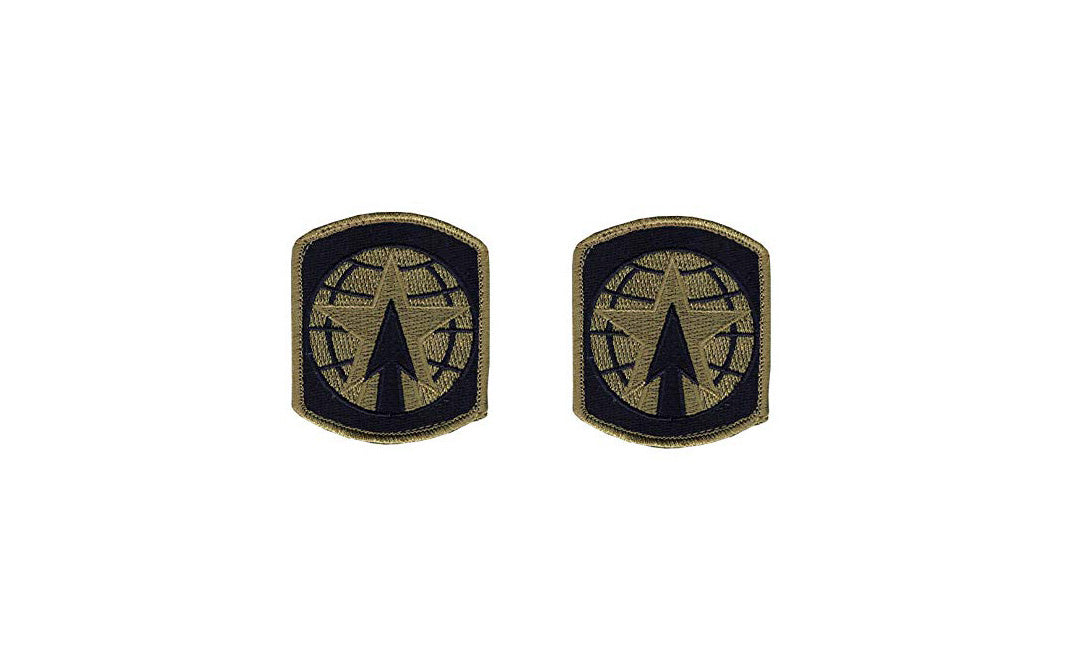 U.S. Army 16th Military Police MP Brigade OCP Patch with Hook Fastener (pair)