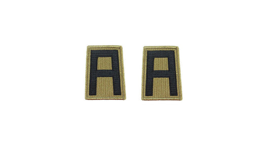U.S. Army 1st Army OCP Patch with Hook Fastener (pair)