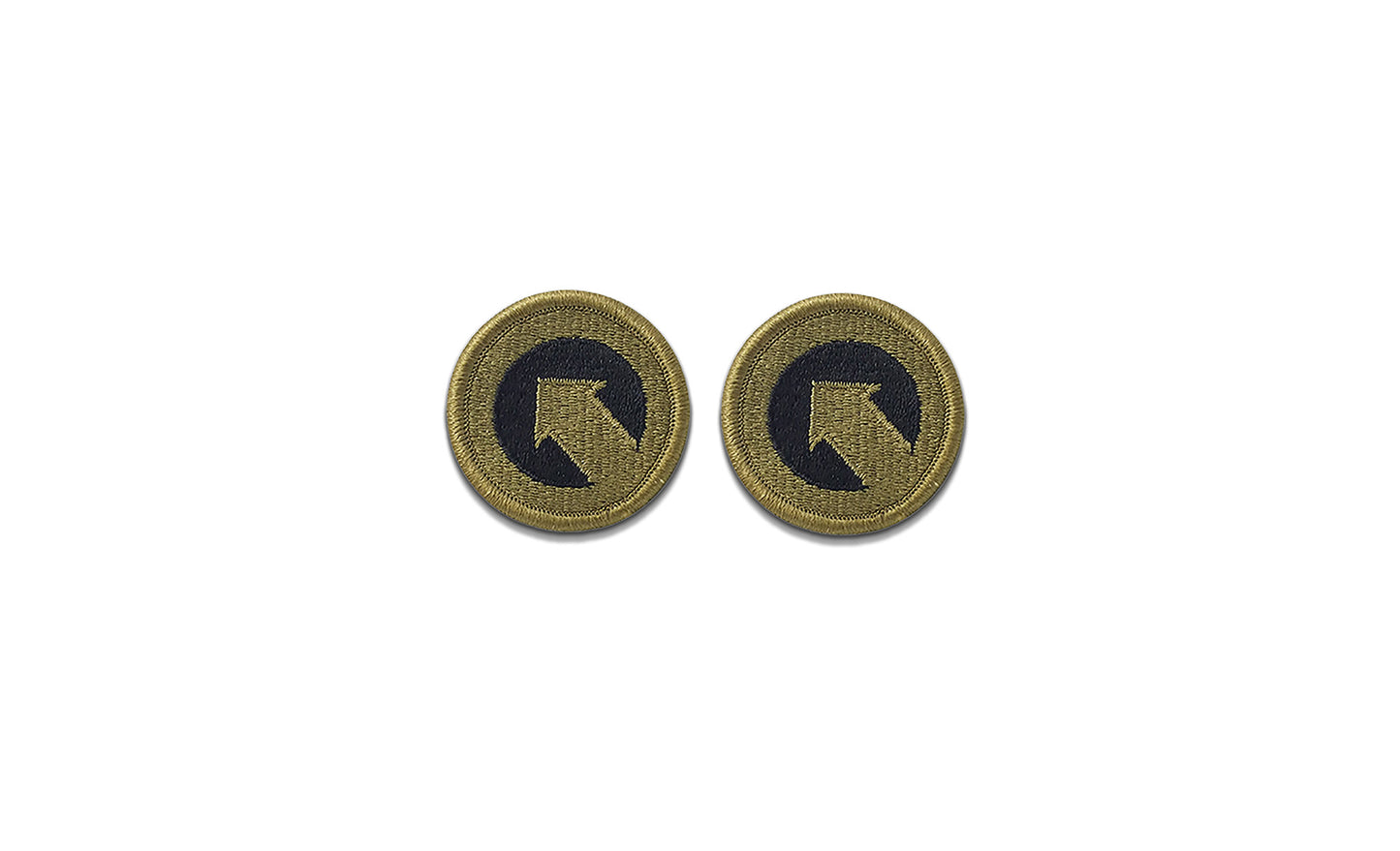 U.S. Army 1st Support Command (COSCOM) OCP Patch with Hook Fastener (pair)