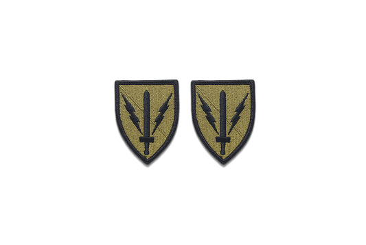U.S. Army 201st Military Intelligence OCP Patch with Hook Fastener (pair)