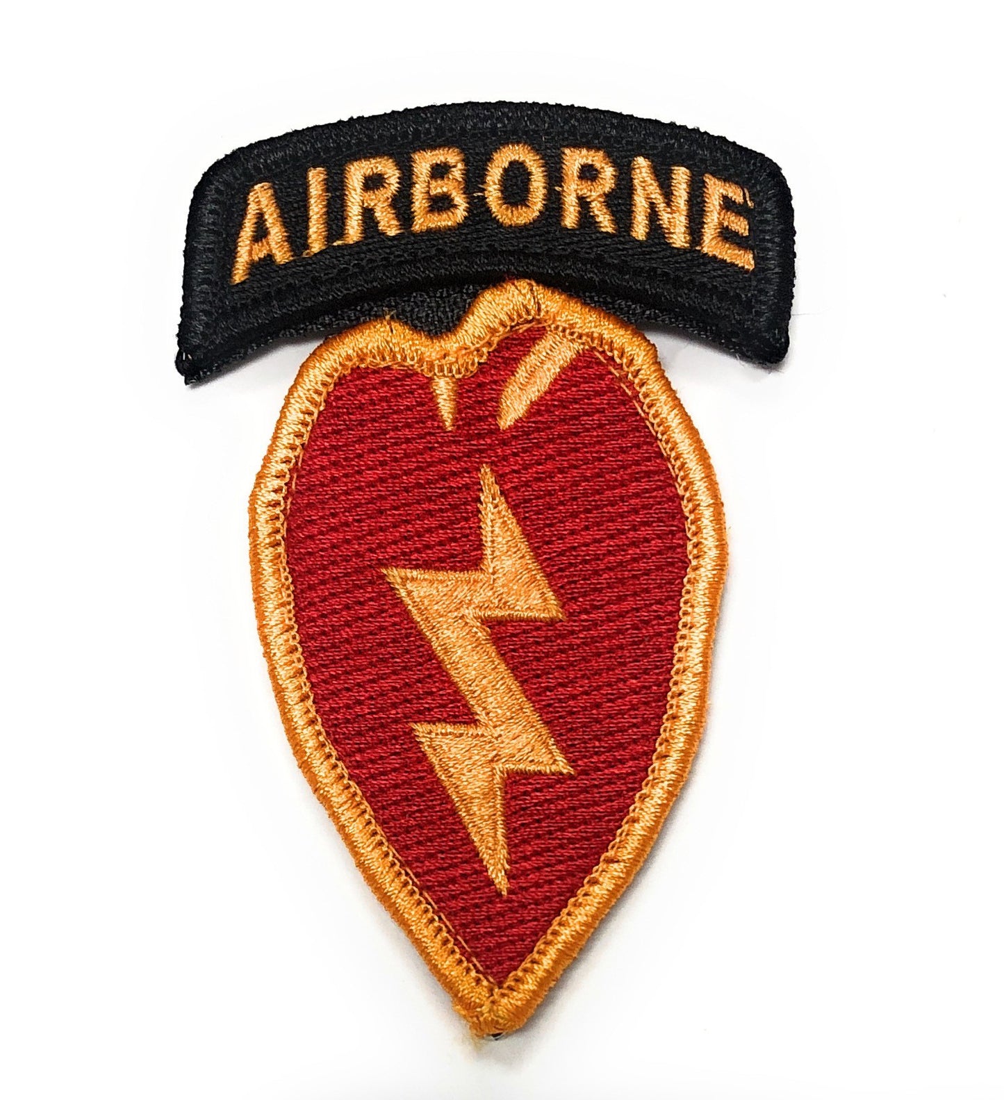U.S. Army 25TH Infantry Division 4TH BCT Color Patch and Airborne Tab With Hook Fastener (each)