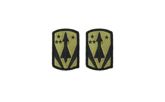 U.S. Army 31st Air Defense artillery OCP Patch with Hook Fastener (pair)