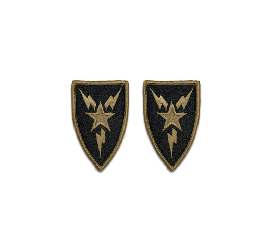 U.S. Army 3rd Signal Brigade OCP Patch with Hook Fastener (pair)