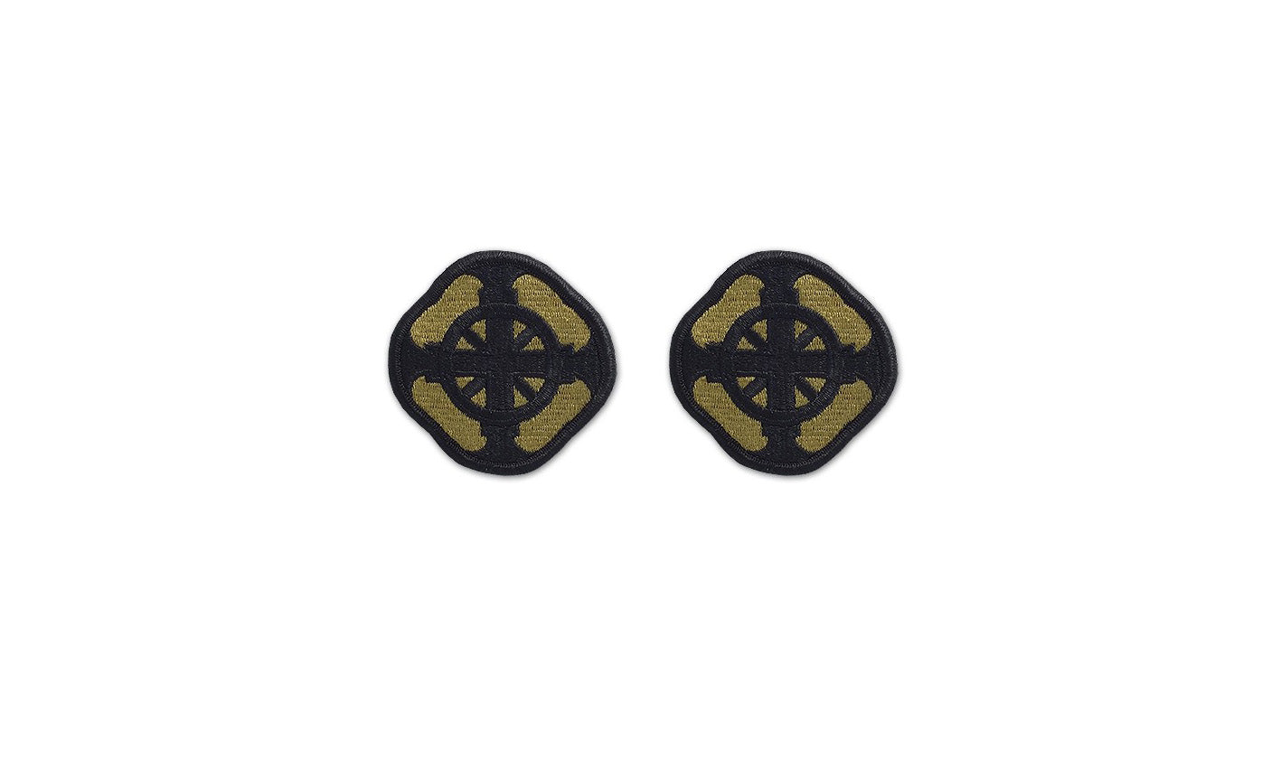 U.S. Army 428th Field Artillery Brigade OCP Patch with Hook Fastener (pair)