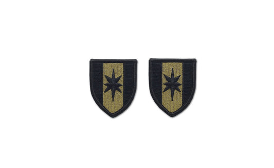 U.S. Army 44th Medical Brigade OCP Patch with Hook Fastener (pair)