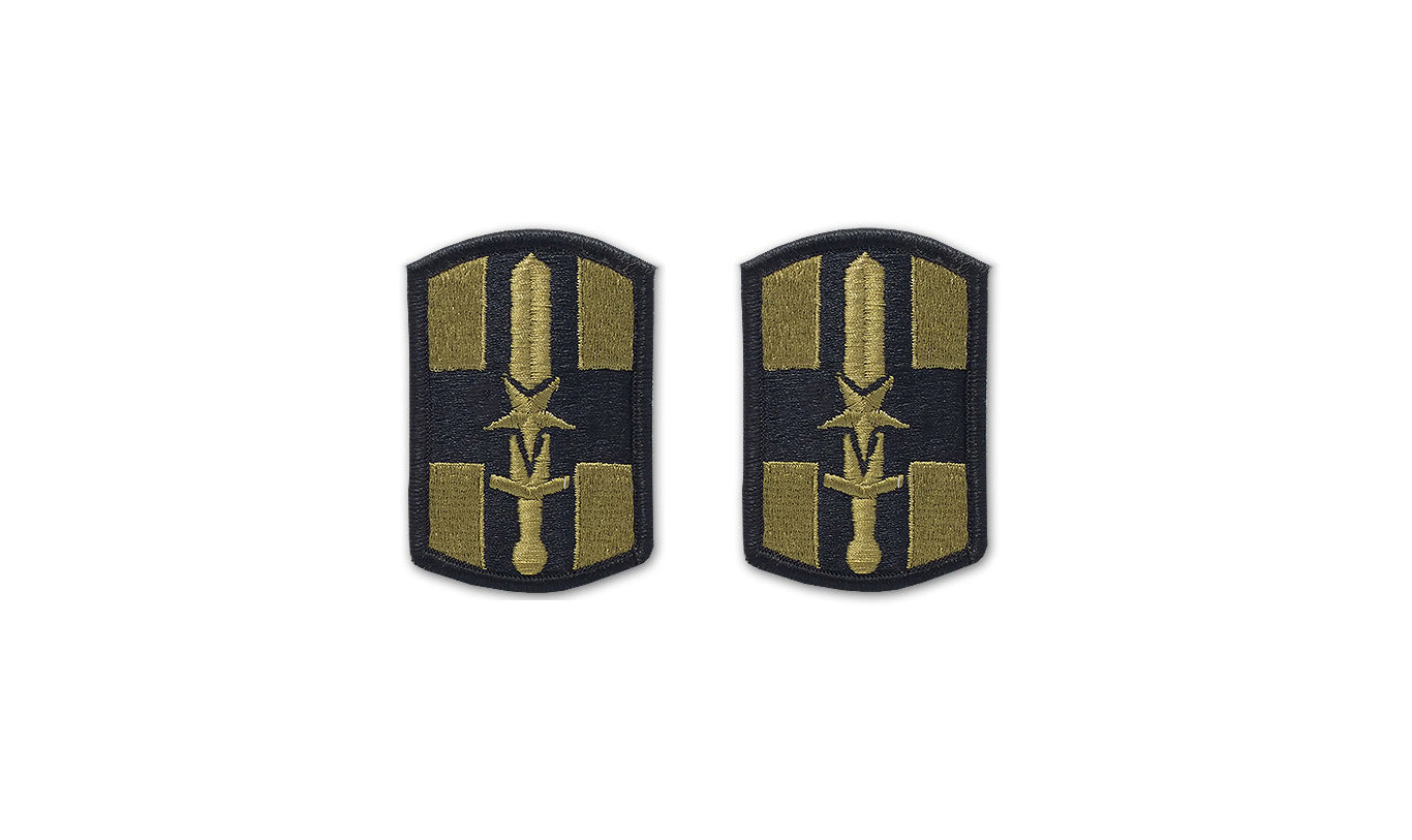 U.S. Army 807th Medical Brigade OCP Patch with Hook Fastener (pair)