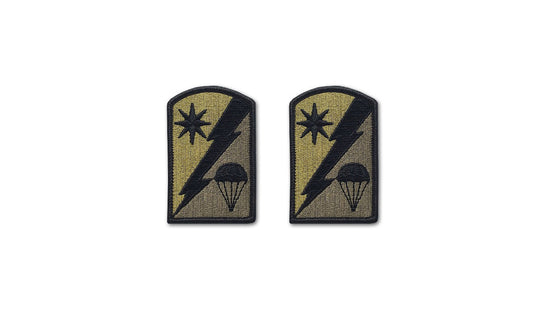 U.S. Army 82nd Sustainment Brigade OCP Patch with Hook Fastener (pair)