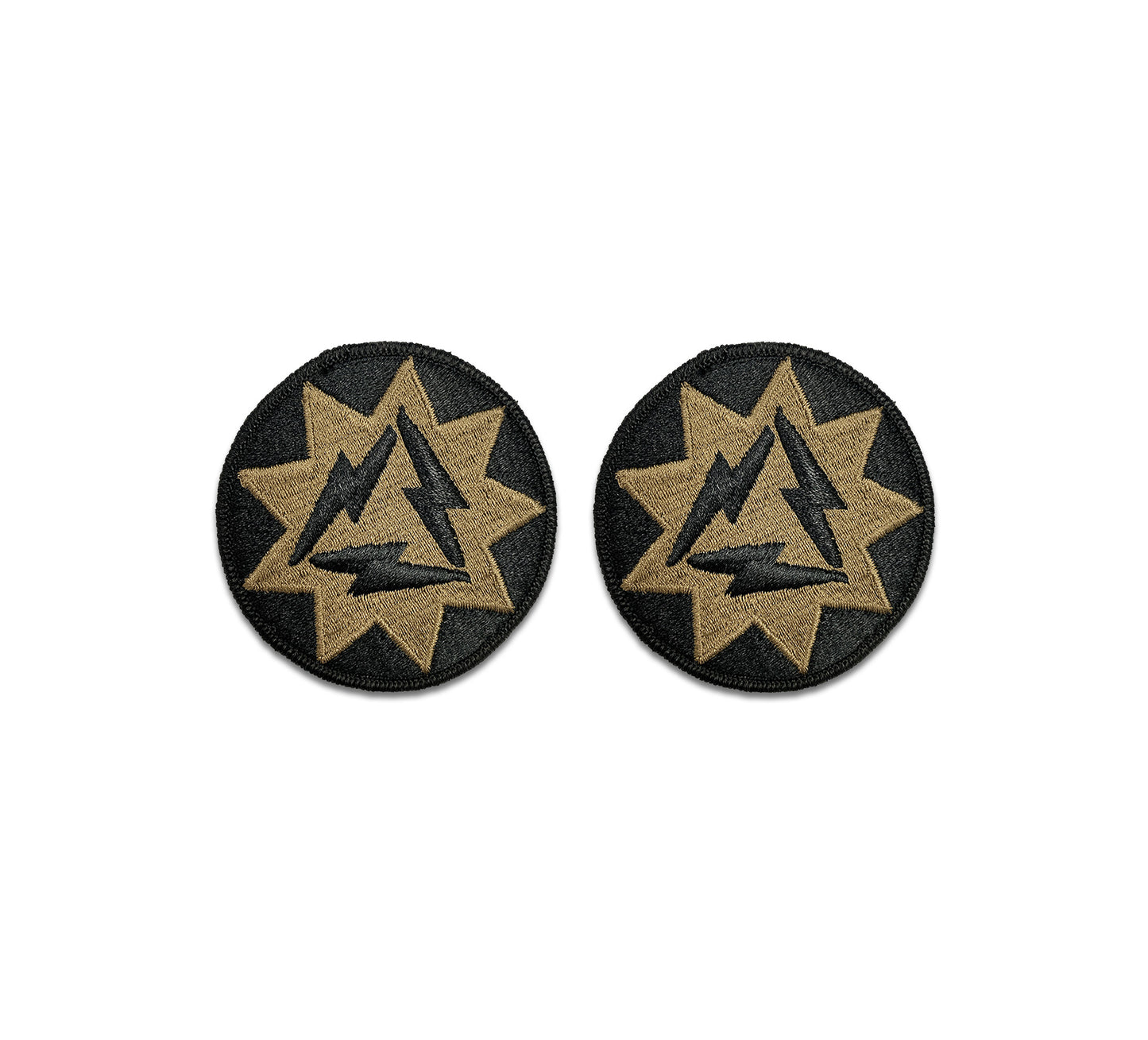 US Army 93rd Signal Brigade OCP Patch with Hook Fastener (pair)