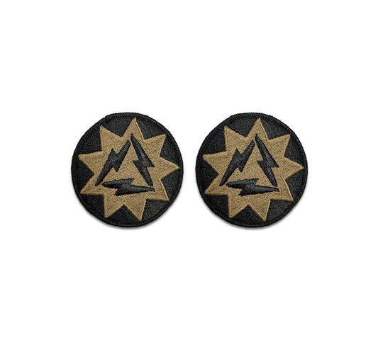 U.S. Army 93rd Signal Brigade OCP Patch with Hook Fastener (pair)