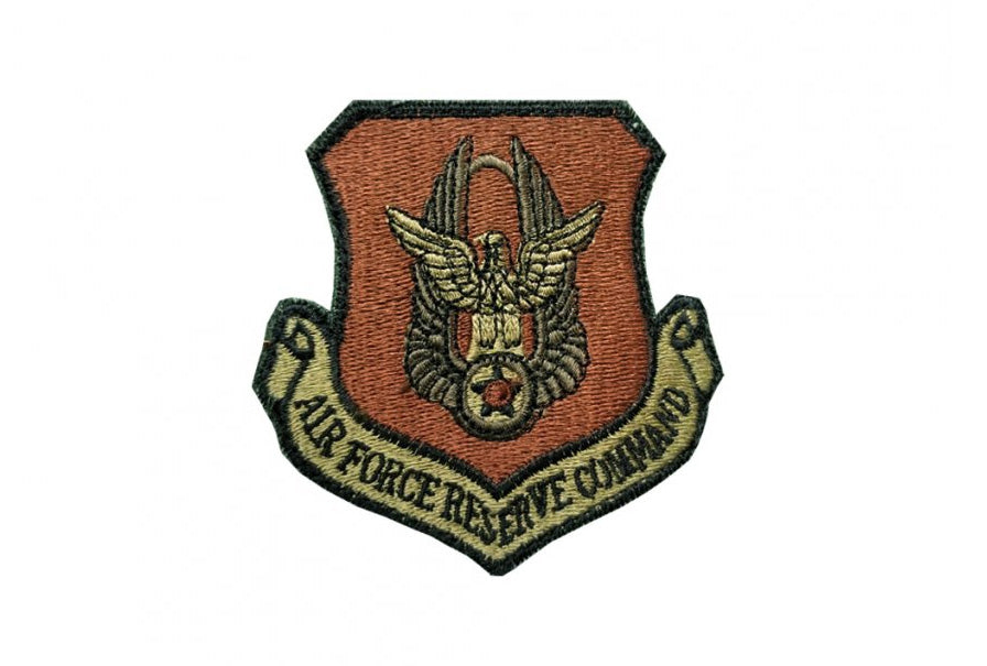 US Air Force Reserve Command OCP Scorpion Spice Brown Patch with Hook Fastener