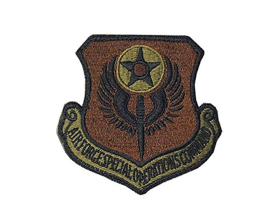 U.S. Air Force Special Operations  Command OCP Scorpion Spice Brown Patch with Hook Fastener