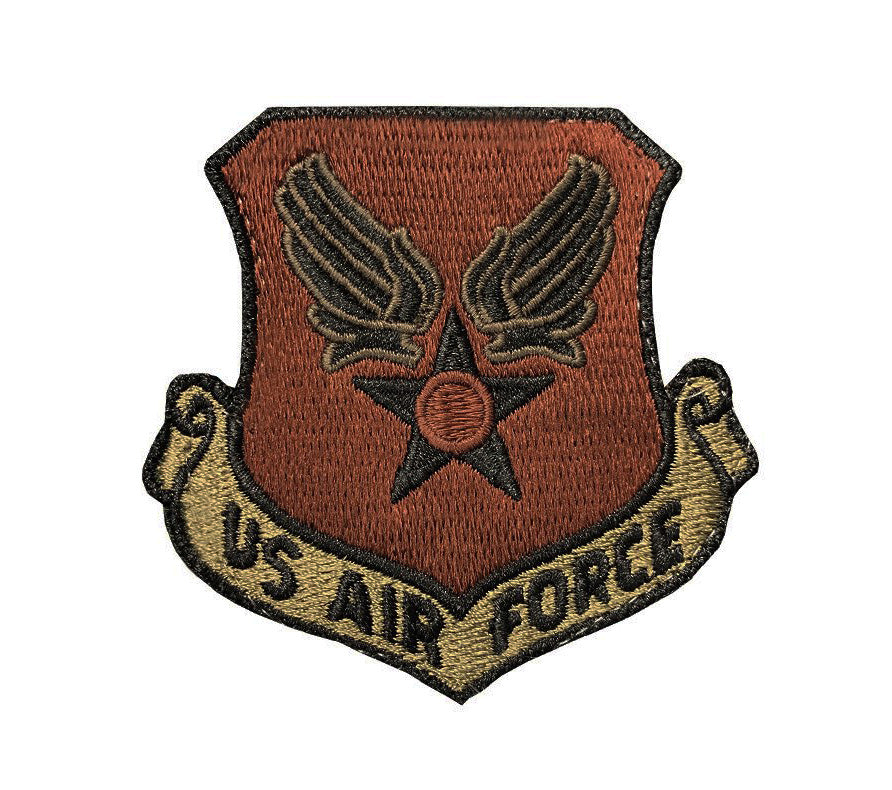 U.S. Air Force Wing and Star OCP Spice Brown Patch with Hook Fastener (each)